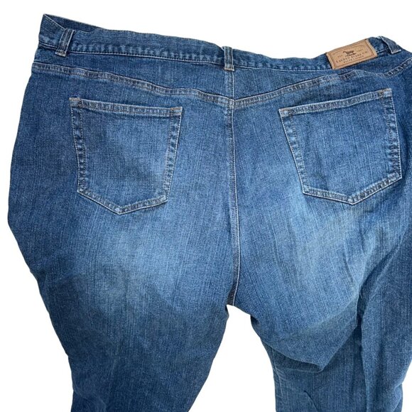 Ralph Lauren navajo turquoise beaded embellished cropped jeans 20W - Picture 5 of 6